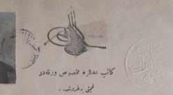 1920 Osmanlı Fotoğraflı Noter Sözleşmesi – Üç Taraflı, Tuğralı Pullu, Beyoğlu (Fehmi Bey Dairesi)