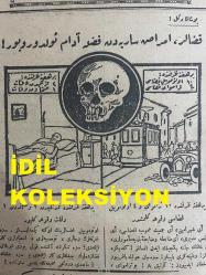 Osmanlıca Cumhuriyet Gazetesi, Orijinal Dönem Basım, (Ottoman Newspaper) - 8 Ağustos 1926 - Sayı: 807 - Hicri: 28 Muharrem 1344 - Dün Doktor Rusuhi Bey'le Hamdi Baba Muhakeme Edildi. Hüseyin-zade Ali Bey'in Gayr-i Mevkuf Olarak Muhakemesine Karar Verildi. Dünkü Muhakeme Pek Heyecanlı Olmuştur, Maznunlar Suikasta Müntehi Olan Gizli Faaliyet Etrafında Mühim Sualler Karşısında Kalmışlardır. (Foto) Gayr-ı Mevkuf Olarak Muhakemelerine Karar Verilenlerin Tahliyeden Sonra Alınan Resimleri: Eyüp Sabri Bey, Ahmet Nesimi Bey, Hüseyin-zade Ali Bey - Dünkü İsticvaplar, Muvaceheler ve Gizli Kalan Noktalar - Bu Şaka Değil: Kazalar, Emraz-ı Sariyeden Fazla Adam Öldürüyor - Umumi Harp Tehlikesi Hatırlardan Geçiyor: Fransız Gazeteleri, Bulgaristan-Yugoslavya İhtilafının Tehlikesinden Tecahül Etmek Lazım Geldiğini ve Bunun 1914'teki Vaziyete Benzediğini Söylüyorlar - Ankara'da Ordu Müfettişliğinde Ümera Kursu Açıldı
