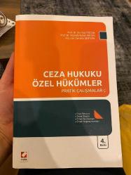 Ceza Hukuku Özel Hükümler Pratik Çalışmalar