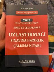 Uzlaştırmacı Sınavına Hazırlık Çalışma Kitabı