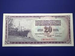 Yugoslavya 20 Dinar 1978. Çil
