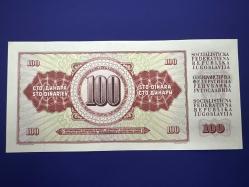 Yugoslavya 100 Dinar 1978. Çil