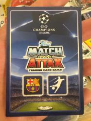 Lionel messi 2016-2017 match attax şampiyonlar ligi futbolcu kartı