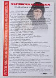 Selvi boylum al yazmalım • Kadir İnanır & Türkan Şoray ( Açılır kapak ) - [ BROŞÜR = POSTER ]