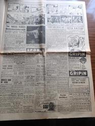 Akşam Gazetesi - Turkish Newspaper - 5 Mayıs 1959 - İsmet İnönü'nün İstanbul'a gelişi ile ilgili olayların neşri yasaklandı - CHP genel başkanı İsmet İnönü'nün İzmir'den ayrılışı gayet sessiz oldu fotoğraf - CHP milletvekilleri meclis çalışmalarına katılmadı - Irak'tan 3000 kişi daha iltica etti fotoğraf - Bessüsinde Şeyh Reşit'e bağlı Bredost kabilesi mensupları istirahatte fotoğraf - Kıbrıs Türk lideri Fazıl Küçük Dün Ankara'ya geldi - saçkıran mizahi roman yazan Aziz Nesin Yazı Dizisi - İstanbul'da bugün bu gece sinema tiyatro programı - İstanbul Ankara Radyosu programı - 19 Mayıs hazırlıkları - İstanbul erkek Lisesi'nin 75. Kuruluş yıldönümü - az gittik uz gittik yazan Aziz Nesin - Tiger hava tatbikatı dün başladı fotoğraf - Lolita yazan Vladimir Nabokov Yazı Dizisi - Brigitte Bardot'nun rakibi Jackie Lane'i uçak kazasından yıldızlar kurtardı Fotoğrafı - Fenerbahçe 4 kişilik bir mali komite kuruyor - Hollandalılar milli maçta bizi favori gösteriyorlar - Beşiktaş'ın transferleri