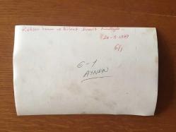 TÜRKİYE CUMHURİYETİ ESKİ BAŞBAKANI BÜLENT ECEVİT'İN ORİJİNAL 3'LÜ FOTOĞRAF SETİ - 18 x 12 cm EBADINDA - BÜLENT ECEVİT, CUMHURİYET HALK PARTİSİ'NİN (CHP) 24. KURULTAYINDA EŞİ RAHŞAN ECEVİT'LE BİRLİKTE SOHBET EDERKEN ÇEKİLMİŞ 3 FARKLI KARE, 26 MAYIS 1979