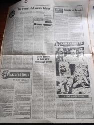 Zafer Gazetesi - Turkish Newspaper - 13 Mart 1970 - Özerklik ve Polis yazan Füruzan Tekil Başmakale - Millet meclisinin dünkü toplantısında programın görüşülmesine başlandı fotoğraf - Başbakan Süleyman Demirel dünkü meclis toplantısı sırasında  fotoğraf - Adalet Partisi adına konuşan Cavit Okayayüz muhalefetin bölücü gayreti bu defa da hüsrana uğrayacak dedi - ODTÜ'de işçiler tahrik ediliyor - öksüzlerin kına gecesi fotoğraf - Kıbrıs'ta tedhiş bir hal çaresini çabuklaştıracak - Kara Kartal yazan ve çizen Engin Uç - Yüz Yetmiş Dokuzuncu Tekrar yazan Tarık Buğra - Gina Lollobrigida mektubunu yayınlayan dergiyi mahkemeye veriyor fotoğraf - Japonya gemilerini Elektronik beyin ile çalıştıracakmış - Füsun Önal nişanlısı Cahit Oben'i unuttu fotoğraf - Mithatpaşa stadında yarınki heyecanlı maç Beşiktaş Bursaspor - Garbis konuştu Cemal Kamacı şampiyon olacak Fotoğrafı - Yarın 19 Mayıs stadı'nda Çetin bir maç var Ankaragücü Göztepe - Can Bartu'nun durumunu tespit etmek için  film seyredilecek