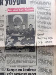 Zafer Gazetesi - Turkish Newspaper - 13 Nisan 1974 - İstanbul gazetesinde çıkan asılsız haberle ile ilgili olarak açıklamada bulunan Ankara baro Başkanı Yekta Güngör Özden Fotoğrafı - CHP Milli Selamet Partisi koalisyonu zam için kuruldu diyen Adalet Partili Selahattin Kılıç - Ecevit hükümetine güvensizlik yaygın hal alıyor - bir dergiye göre CHP Ticaret odalarını ele geçirmek için tamim yapmış - Konya'dan 65 bin imzalı ve 316 metrelik dilekçe geldi Kızıl bayrak asanları askere kurşun sıkanları affetmeyin Fotoğrafı - kanun çıkarsa Demokrat Parti ismi kullanılacak - İhtar mitingi bugün beyazıt'ta Fotoğrafı - Kore'de savaşanlara göre Barış'ın en kestirme yolu savaştan geçer - dünya barolar Birliği 1980 Kongresi Türkiye'de toplanacak - genelkurmay Başkanı Orgeneral Semih Sancar yurda döndü - televizyonda bugün - önce spor ahlakı idareci gözü ile Temel Budak - Bolulu futbolcu Sinan Beşiktaş forması giyeceğim dedi Fotoğrafı - Galatasaray Adana Demirspor maçı - Gençlerbirliği Sivas Maçı
