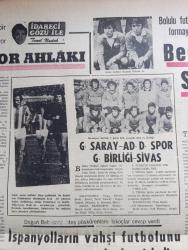 Zafer Gazetesi - Turkish Newspaper - 13 Nisan 1974 - İstanbul gazetesinde çıkan asılsız haberle ile ilgili olarak açıklamada bulunan Ankara baro Başkanı Yekta Güngör Özden Fotoğrafı - CHP Milli Selamet Partisi koalisyonu zam için kuruldu diyen Adalet Partili Selahattin Kılıç - Ecevit hükümetine güvensizlik yaygın hal alıyor - bir dergiye göre CHP Ticaret odalarını ele geçirmek için tamim yapmış - Konya'dan 65 bin imzalı ve 316 metrelik dilekçe geldi Kızıl bayrak asanları askere kurşun sıkanları affetmeyin Fotoğrafı - kanun çıkarsa Demokrat Parti ismi kullanılacak - İhtar mitingi bugün beyazıt'ta Fotoğrafı - Kore'de savaşanlara göre Barış'ın en kestirme yolu savaştan geçer - dünya barolar Birliği 1980 Kongresi Türkiye'de toplanacak - genelkurmay Başkanı Orgeneral Semih Sancar yurda döndü - televizyonda bugün - önce spor ahlakı idareci gözü ile Temel Budak - Bolulu futbolcu Sinan Beşiktaş forması giyeceğim dedi Fotoğrafı - Galatasaray Adana Demirspor maçı - Gençlerbirliği Sivas Maçı