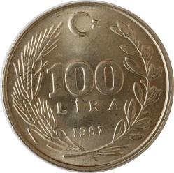 Türkiye Cumhuriyeti  1987 Yılı 100 Lira  (9165)