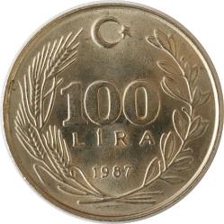 Türkiye Cumhuriyeti  1987 Yılı 100 Lira  (9161)