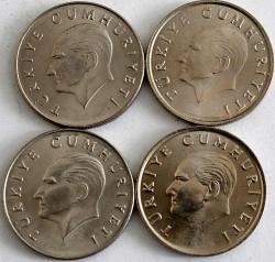 Türkiye Cumhuriyet 1984-1985-1986-1987 Yılı 50 Lira 7342