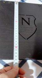 NİŞANTAŞI ÜNİVERSİTESİ LOGOLU AHŞAP PLAKET KUTUSU