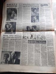Zafer Gazetesi - Turkish Newspaper - 12 Mayıs 1962 - liderlerin dünkü toplantısında af için bir netice alınamadı - Üç parti umumi afta ısrar ediyor - Türk İş Birinci bölge temsilcisi İsmail Topkar basın toplantısında fotoğraf - Kızılay hemşire okulu kep giyme töreni  - Cumhuriyet Halk Partisi'nin af için yaptığı teklif nefret uyandırdı - Cemal Gürsel af lazım dedi - Ticaret odası Servet beyanını istemiyor - Kızılay Eyüp şubesi 1100 kişiyi giydirdi - Florence Nightingale'nin doğum yılı kutlandı - Hz Muhammed Mustafa derleyen ve yazan Ahmet Mümtaz Kafdağlı Yazı Dizisi - kaytaran turistler yazan Va Nu - burç falınız - Rejisör Alfred Hitchcock son filminde kuşlarla insanları çarpıştırıyor Fotoğrafı - kolalı gömlek giymekten nefret eden bir aktör George Hamilton Fotoğrafı - bayramda dükkanlar kapanmayacak - Galatasaray Stoke City'e  galip - emirgan'daki güreşçiler havuz başında bir arada görülüyor fotoğraf - milli lig'de bugün baraj korkusu gün geçtikçe devleşiyor - Suat Mamat fotoğraf