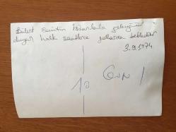 TÜRKİYE CUMHURİYETİ ESKİ BAŞBAKANI BÜLENT ECEVİT'İN İSTANBUL GEZİSİNDE KENDİSİNİ KARŞILAMAK ÜZERE YOLLARA DİZİLEN KADINLARIN ORİJİNAL AJANS-BASIN FOTOĞRAFI (KAĞIT BASKI) - 18 x 12 cm EBADINDA -  2 EYLÜL 1974