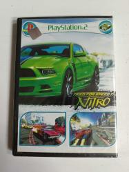 PS2 oyun nfs nıtro araba yarışı kırık çipli makınalar için yılmaz video