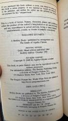 Hallowe'en Party: A Hercule Poirot Novel - English - Softcover - Agatha Christie - Berkley Books
