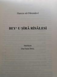BEY' U ŞİRA RİSÂLESİ  -  Hamza ed-Dârendevî