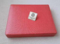 ROTARY İNTERNATİONAL SUADİYE ROTARACT KULÜBÜ DEVİR TESLİM TÖRENİ ROZETİ - MADALYA  C2797