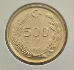 500 LİRA 1991