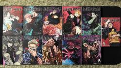 Jujutsu Kaisen Manga Lot - Vol. 0,1,2,3,8,10,11,13,14,15,16 – Missing Vol. 4,5,6,7,9,12 – English – Softcover – Gege Akutami – VIZ Media