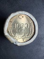 1994 YILI MADENİ 1000 TÜRK LİRASI  50 ADET ÇİL  ( FİŞEK ) TCM 123