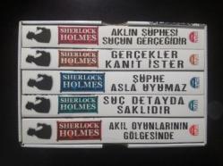 Sherlock Holmes Seti - 5 Kitap - Kutulu - Sir Arthur Conan Doyle - Martı Yayınları
