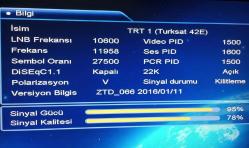 Botech SCART SD Uydu Alıcı (Eski tip TVler için , HD kanal göstermez , TKGSli, Sorunsuz, İkinci El)