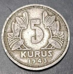 @@ 1943 5 Kuruş @@