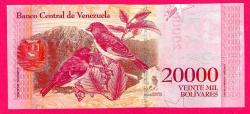 VENEZUELA 20000 Bolivares 2016 UNC (TK 18 779) ÇİL
