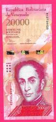 VENEZUELA 20000 Bolivares 2016 UNC (TK 18 779) ÇİL