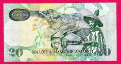 LESOTHO 2007 20 Maloti P-16f UNC (TK 18 760) ÇİL