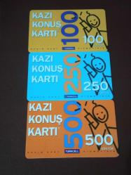 TÜRKCELL GSM; KAZI KONUŞ KARTI