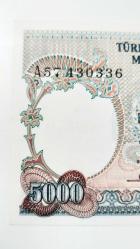PARA 7.EMİSYON 1.TERTİP A57 430 336 SERİ NOLU 5000 TÜRK LİRASI 248