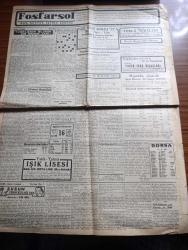 Tasviri Efkar Gazetesi - Turkish Newspaper - 16 Ağustos 1940 - İngiltere için dehşet haftası yazan Ebuzziya Zade Velid Başmakale - Reisicumhur İsmet İnönü Alman Elçisi İle görüştü - Moskova elçimiz Ali Haydar Aktay akşam Sovyet vapurundan çıkarken fotoğraf - başvekil Refik Saydam İstanbul'a geliyor - Sovyetler Fin hududuna 28 fırka yığdılar - Arnavutluk'ta İtalya'ya karşı isyan - bir Yunan harp gemisi batırıldı - İngiltere taarruza geçecek - ekmek meselesi belediye cezaları fırınlar arasında taksim ediliyor - İngiltere için dehşet haftası - Hitler Ordu erkanı ile görüştü - Alman hava taarruzuna en çok maruz kalan İngiliz şehirlerinden Liverpool fotoğraf - İsmet İnönü'nün köylülerle hasbihali - Orhan Seyfi'nin söyledikleri konuşan Kandemir - at yarışlarının sonu - hikaye bir sanat sırrı yazan Mahmut Yesari Yazı Dizisi - halk plajından para alınmayacak - Türk şehri neydi ne olmalıdır yazan Hilmi Ziya Ülken - yüzme teşvik müsabakaları - Tuzla İçmeleri - Poker tıraş bıçakları - Yeni kolej