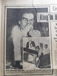 Hürriyet Pazar Extra Gazetesi - Turkish Newspaper - 1960'lı yıllar - Bizimkiler Renkli Karikatür - Fatoş Renkli Karikatür - orijinal bir test neleri bilmek lazım - genç yaşta yuva kurmak iyidir ama - gözlüğünüz de sizi ele  verebilir - Bir İtalyan psikoloğu hanımları uyarıyor - çalışan kadınlar arasında fırtına koparan düşünce kadın meslekte erkek kadar başarılı olamaz - Bir test ev kadınının işi kolay değil bütçenizi İyi idare ediyor musunuz - King'in öldürülüşünü gören adam Gerard Croiset Fotoğraflar - gülmek ne güzel şey hazırlayan Kemal Bisalman - bir İngiliz karikatüristi - Koleje giden evlat - köylü kızı şehirde - Bir Tavsiye - Güngörmüşler renkli karikatür