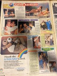 HAFTA SONU GAZETESİ DOĞUM GÜNÜ HEDİYESİ  ( Turkish Newspaper ) - 16 EYLÜL 1983 - TAM TAKIM 12 SAYFADIR -Hülya Koçyiğit-Melek Koçyiğit-Emel Sayın-Ajda Pekkan-Hülya Tuğlu-Faruk Peker-Hülya Avşar-Adnan Şenses-Kadir İnanır-Ümit Tokcan-Azra Balkan-Feride Karaca-Nükhet Duru-Bircan Bali-Ajda Pekkan-Orhan Gencebay-Türkan Şoray-Cihan Ünal-Ümit Besen-Hülya Avşar-İbrahim Tatlıses-Türkan Şoray-Cihan Ünal-Sevim Emre-Hülya Avşar-Ahu Tuğba Koçyiğitler’de ölüm trafiği-Anne Koçyiğit ölü gibi-Melek Koçyiğit için çifte nöbet-Ona bir şey olursa ben de ölürüm-Görünüşte dostluk-Mayolarda savaş-İlk giyen kim-Çıldırtan yakınlık-Güzele ne yaramaz-Malınız ve canınız İbo’nun güvencesinde-Süha Bey tuttuğunu altın ediyor-Sünnetçide barıştılar-Çıplak kardeşler-Devlerin gecesi-Kocasını kendi elleriyle kadınlaştıran kadın-Ahu’nun da gorilleri var-Sanat dünyası yılın aşkını yargılıyor-Bir gizli nikah ve dört bilinmeyen-Artık kaçmıyorlar