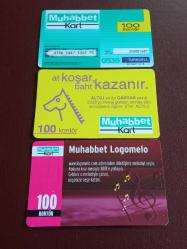 TÜRKCELL GSM MUHABBET KARTI - 3 ADET