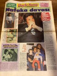 HAFTA SONU GAZETESİ DOĞUM GÜNÜ HEDİYESİ  ( Turkish Newspaper ) - 1 OCAK 1984 - TAM TAKIM 12 SAYFADIR -Cüneyt Arkın-Filiz Arkın-Güler Mocan-Ajda Pekkan-Kadir İnanır-Hulki Eren-Ülkü Erdem-Müjde Ar-Vedat Araz-Yasemin Kutsi-Adnan Şenses-Hülya Tuğlu-Emel Sayın-Tarkan Akan-Kadir İnanır-Müjdat Gezen-Zeki Müren-Hülya Tuğlui-Bekir Altınmeşe-İzzet Altınmeşe-Gülşen Bubikoğlu-Türker İnanoğlu-Orhan Gencebay-Azize Gencebay-Sami Bağban Nafaka davası-1984 Cüneyt Arkın’a utanç getiriyor-Kızına “Filiz” adını Cüneyt Arkın koymuştu-Üvey kızını öz anne gibi seviyor-Ajda için kamp-Korkunuz acemi-Sevgili öğretmenim-Yoğunluğun içinde uçtu-Neden sakallı?-İkinci günah-Güzele ne yakışmaz-Fırtına kopacak mı?-Oyun bitti-Yasemin Kutsi intikam alıyor-‘84 dert yılı’-Locaya baskın-Müjde Ar yeni bir jön yaratıyor-Babadan oğula son görev-Dedikoducuları çatlatan gece-Fenerbahçe’yi liderlikten eden kadınlar-Soyadımdaki kara leke-Yılbaşında size bir Tuborg lazım Beni değil boşanmış profesörlüğüm görsünler-Başardık be sevgi