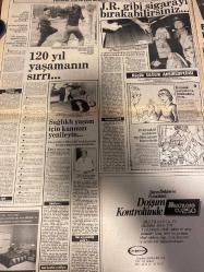 HAFTA SONU GAZETESİ DOĞUM GÜNÜ HEDİYESİ  ( Turkish Newspaper ) - 6 MAYIS 1983 - TAM TAKIM 12 SAYFADIR -Emel Sayın-Müjde Ar-Bülent Ersoy-Fikri Yaramaz-Banu Alkan-İnci Assoy-Nur Askent-Coşkun Demir-Ebru Ersoy-Perihan Savaş-İbrahim Tatlıses-Derya Tuna-Ahu Tuğba-Taner Şener-Zeki Müren-Sezen Aksu-Murat Soydan-Muazzez Abacı-Ahmet Ümit-Vedat Araz-Sadettin Teksoy Emel Sayın’a saldıran deli konuştu: “Beni bu aşk çıldırttı”-Olaydan bir gün sonra: Bu kurban deli İrfan’a kurban-İşte delinin mektubu-Müjde Ar’ın da bir delisi vardı-Bülent Ersoy’u Berlin’de kapattılar-“Fuar’da sahneden kopmuştum… Fuar’da sahneye çıkacağım”-Göçmen güzelinden bir yıldız böyle doğdu-Güzele ne yakışmaz-Bu kadın tehlikeli-İbo’nun tatlı belası-Ve ikinci aşk-Coşkun Demir’in dans pistinde milli olduğu gece-“Hafta Sonu gerçekleri yazdı”-“Affet beni paşam”-Yeşilköy’de kucaklaşma-Gizli nikahın fotoğrafları-Muazzez Abacı gazino dünyasını bir kez daha karıştırdı Emel Sayın basın mensuplarına gönlünü verdi-Yasaların boşluğunda ve