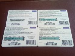 TÜRKCELL GSM; KONTÜR YÜKLEME KARTI 4 ADET