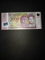 Paraguay Çil Polimer 2000 Guaranies
