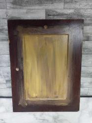 Antika Avrupa Ahşap Üzerine Muazzam Boyama Tablo