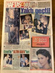 HAFTA SONU GAZETESİ DOĞUM GÜNÜ HEDİYESİ  ( Turkish Newspaper ) - 30 KASIM 1994 - TAM TAKIM 20 SAYFADIR - TARKAN ÇIRILÇIPLAK - Tarkan-Fulya Ergünes-Emel Sayın-Ayla Pekcan-Garo Mafyan-Arzu Ece-Arif Susam-Aşkın Nur Yengi-Sezen Aksu-Bülent Çelik-Yıldırım Aktuna-Ayşe Övzer-Mehmet Ali Erbil-Meltem Cumbul-Nersin Bay-Fatma Girik-Kaya Çilingiroğlu-Soner Arıca-İbo-Ayşegül-Mustafa Topaloğlu-Ahmet Kaya-Hülya Avşar-Müslüm Gürses-Kibariye-Cemile-Kübra Küçük-Kıvanç Tatlıtuğ-Sema Çelebi-Mustafa Sandal-Alegra Şebnem-Henry-Erhan Yazıcıoğlu-Barış Kocaoğlu-Kadir İnanır-Hülya Avşar-Mehmet Ali Birand-Türkan Şoray-Yasemin Alkaya-Özcan Şenol