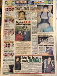 HAFTA SONU GAZETESİ DOĞUM GÜNÜ HEDİYESİ  ( Turkish Newspaper ) - 30 KASIM 1994 - TAM TAKIM 20 SAYFADIR - TARKAN ÇIRILÇIPLAK - Tarkan-Fulya Ergünes-Emel Sayın-Ayla Pekcan-Garo Mafyan-Arzu Ece-Arif Susam-Aşkın Nur Yengi-Sezen Aksu-Bülent Çelik-Yıldırım Aktuna-Ayşe Övzer-Mehmet Ali Erbil-Meltem Cumbul-Nersin Bay-Fatma Girik-Kaya Çilingiroğlu-Soner Arıca-İbo-Ayşegül-Mustafa Topaloğlu-Ahmet Kaya-Hülya Avşar-Müslüm Gürses-Kibariye-Cemile-Kübra Küçük-Kıvanç Tatlıtuğ-Sema Çelebi-Mustafa Sandal-Alegra Şebnem-Henry-Erhan Yazıcıoğlu-Barış Kocaoğlu-Kadir İnanır-Hülya Avşar-Mehmet Ali Birand-Türkan Şoray-Yasemin Alkaya-Özcan Şenol