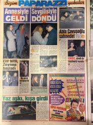 HAFTA SONU GAZETESİ DOĞUM GÜNÜ HEDİYESİ  ( Turkish Newspaper ) - 7 ARALIK 1994 - TAM TAKIM 20 SAYFADIR -İbrahim Tatlıses-Canan Yaka-Nisan-Nilüfer Bayri-Mahsun Kırmızıgül-Yusuf Ahmed Kucak-Naşide Göktürk-Hülya Avşar-Deniz Türkali-Duygu Asena-Hale Soygazi-Samime Sanay-Elif İnci Onat-Oya Aydoğan-Rahmi Kocaoğlu-Rıfat Özal-Nahit Menekşe-Mehmet Ağar-Mahir Suğur-Cemil Çiçek-Demet Akalın-Sezer İnanoğlu-Feyzan Yalçınkaya-Hilal Cebeci-Sibel Can-Nalan Sam-Kenan Doğulu-Hülya Koçyiğit-Hale Soygazi-Yavuz Özkan-Serdar Ortaç-Kıraç-Hakan Şükür-Cansel Yurtsever-Nil Burak-Burhan Çaçan-Karı Koca Dayanışması-İbrahim Tatlıses-Gülden Karaböcek-Ayşe Mine-Sezen Aksu-Burcu Güneş-Kelly Lebrock-Steven Seagal-Cheryl Shuman-Tom Jones-Naomi Campbell-Michael Glaser-Elisabeth Glaser-Onella Muti-Arzu Ece