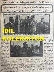 Osmanlıca Cumhuriyet Gazetesi, Orijinal Dönem Basım, (Ottoman Newspaper) - 16 Şubat 1928 - Sayı: 1357 - Hicri: 24 Şaban 1346 - İhsan Bey Havuz İşinde Yetmiş Bin Lira Mı İrtikap Etti? Dün Divan-ı Ali'de Birçok Şahitler Dinlendi, Bahriye Fabrikalar Müdürü Sakıp, Münih Şehbenderi Haydar ve Ali Saib Beylerin Şehadetleri Şayan-ı Dikkattir - (Foto) Avukat Ziya Bey, Hukuk Müşaviri, Muhasebeci Nafi Beyler İsticvap Ettirilirken. Müdde-i Umumi Nihat Bey İsticvapları Dinlerken - İhsan Bey'in Mektup Efsanesi Nedir? (Yunus Nadi) - Ramazan Hazırlıkları: Şehrimizdeki Faaliyet En Ziyade Şehzadebaşı'nda Nazar-ı Dikkate Çarpıyor, Vapurlar Gece Seferleri Yapacakları Gibi Tramvaylar Da Saat Üçe Kadar İşleyecektir - Japon Sergisi Açılıyor: Bugün Pera Palas'ta Küşad Ediliyor - Bursa'daki Amerikan Mektebi. Maarif Vekaleti, Bursa'da Sed Olunan Amerikan Mektebinin Talebeleri İle Meşguldür - Muhtelit Mübadele Komisyonunda Dün Tali Komisyonların Mesaisi Hakkında Bazı Esasat Tesbit Edilmiştir