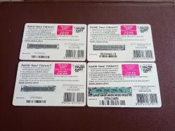 TÜRKCELL GSM; HAZIR KART (4 ADET)