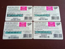 TÜRKCELL GSM; HAZIR KART (4 ADET)