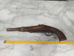 Antika Nadir Osmanlı Saray Eşrafına Ait Pİştov Tabanca